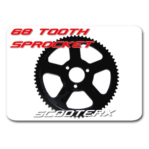 68 tooth rear sprocket