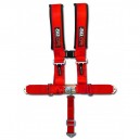 3 Inch 5 Point Red 50 Caliber Racing Safety Harness