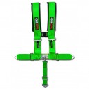 3 Inch 5 Point Green 50 Caliber Racing Safety Harness