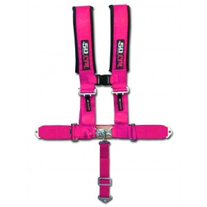 2 Inch 5 Point Pink 50 Caliber Racing Safety Harness
